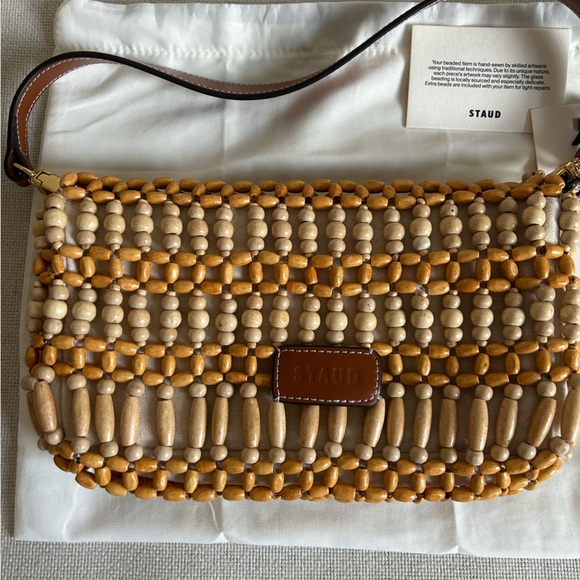 STAUD • Timmy Beaded convertible shoulder bag - Picture 6 of 16